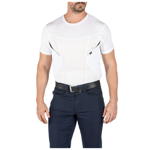 5.11 Tactical Men's CAMS Short Sleeve Baselayer, Size XS (CCW Concealed Carry)