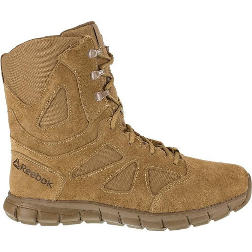 REEBOK WOMEN'S SUBLITE CUSHION TACTICAL - WOMEN'S 8" TACTICAL BOOT - COYOTE