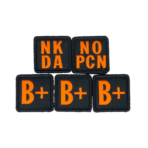 5.11 Tactical Blood Type Patch Kit B Positive
