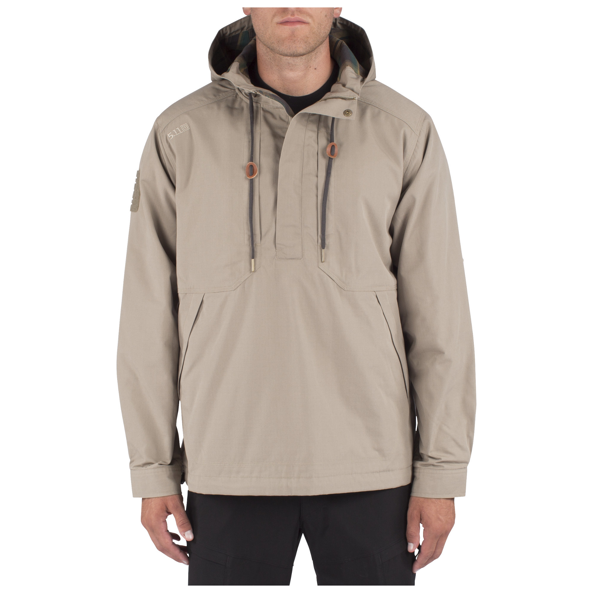 5.11 Tactical Taclite Anorak Jacket Stone 78012 070 L
