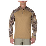 5.11 Tactical Men's Rapid Half Zip (Khaki/Tan)
