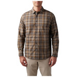 5.11 Tactical Men's Igor Plaid Long Sleeve Shirt (Volcanic Plaid)