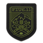 5.11 Tactical Cross Axe Mountain Patch (Black)
