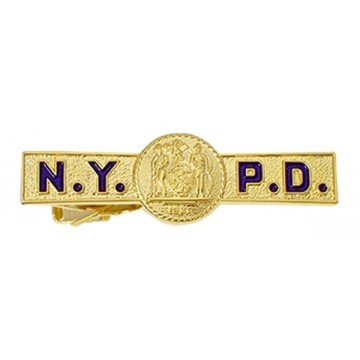 NYPD GOLD TIE CLIP