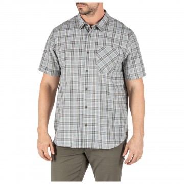 5.11 Tactical Men's Carson Plaid Short Sleeve Shirt