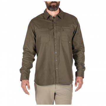 5.11 Tactical Men's Hawthorn Long Sleeve Shirt (Khaki/Tan)
