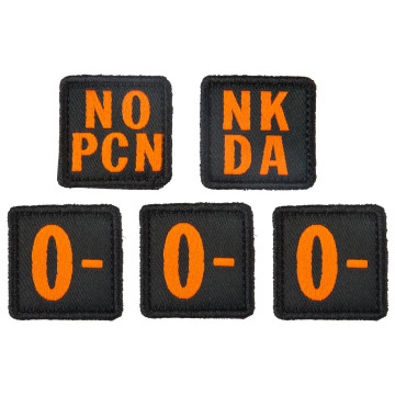 5.11 Tactical Blood Type Patch Kit O Negative