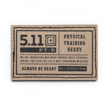 5.11 Tactical Pt-R Standard Patch (Coyote)