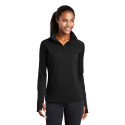 Sport-Tek® Ladies Sport-Wick® Stretch 1/4-Zip Pullover