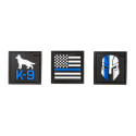 5.11 Tactical THIN BLUE 1X1 3PK PATCH
