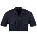 5.11 WOMEN'S NYPD STYLE ERGO S/SLV WITH STRETCH KNIT ON SIDES W/ ZIPPER AND PHONE POCKET