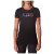 5.11 Tactical Women's Womens U.S. Flag Fill Legacy Logo Tee (Black)