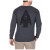 5.11 Tactical Men's Spartan Arrowhead Long Sleeve Tee (Charcoal Heather)
