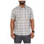5.11 Tactical Men's Wyatt Short Sleeve Plaid Shirt (White Plaid)